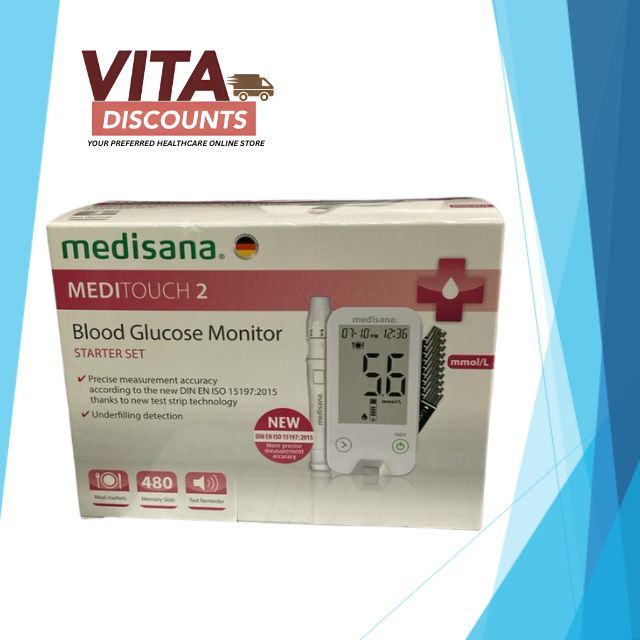 Medisana Meditouch 2 Blood Glucose Monitor Starter Set