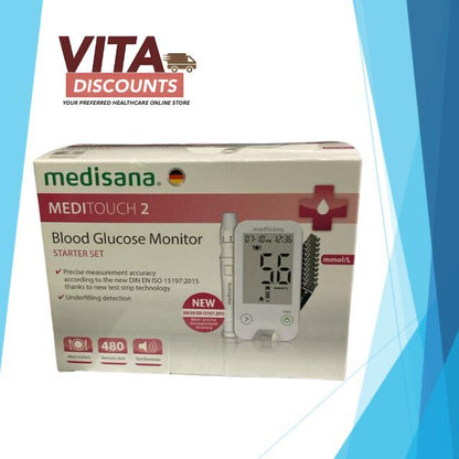 Medisana Meditouch 2 Blood Glucose Monitor Starter Set