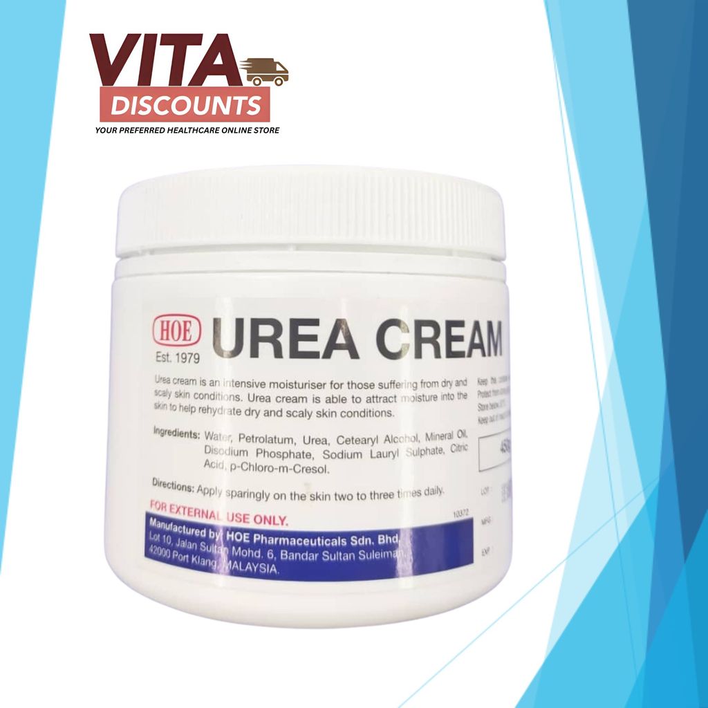 Hoe Urea Cream (450g) [VitaDiscounts Official Store]
