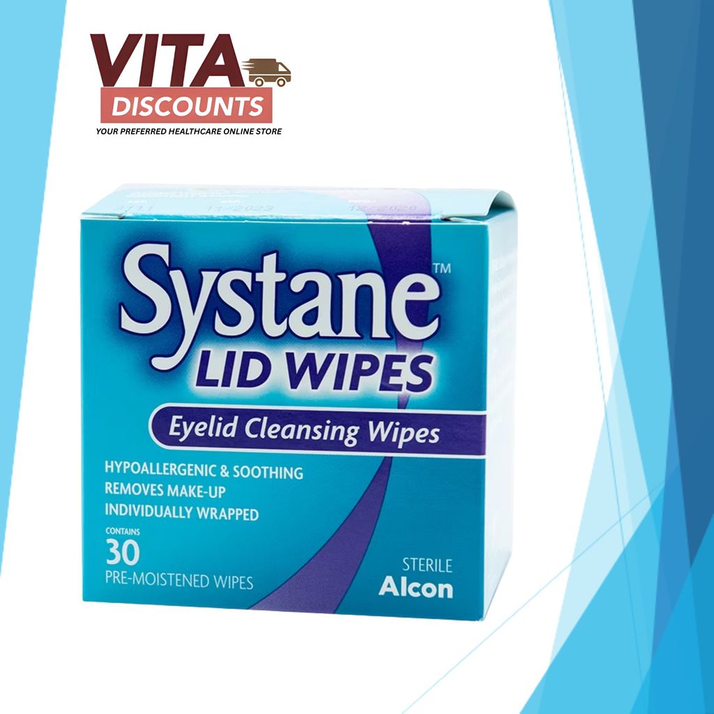 Systane Lid Wipes (30's) [Exp 05/2028]