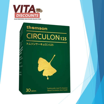 Thomson Circulon 125 125mg Tabs (30's) [Exp 07/2028]