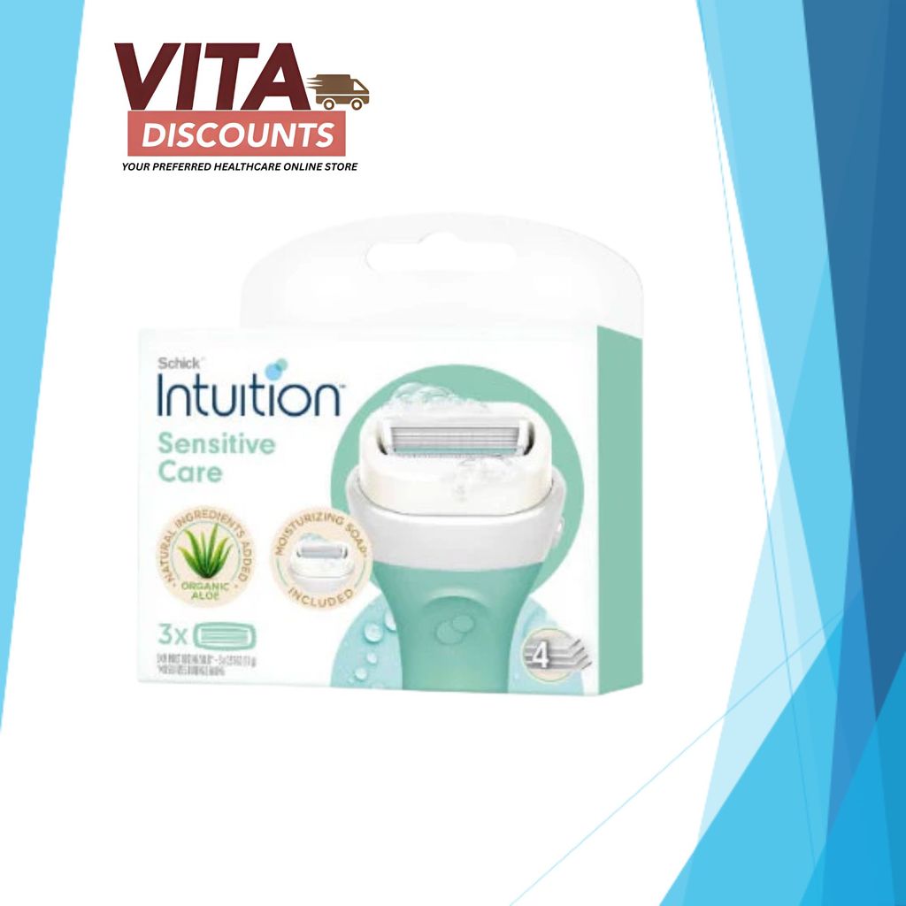 Schick Intuition Sensitive Care Refill (3's)