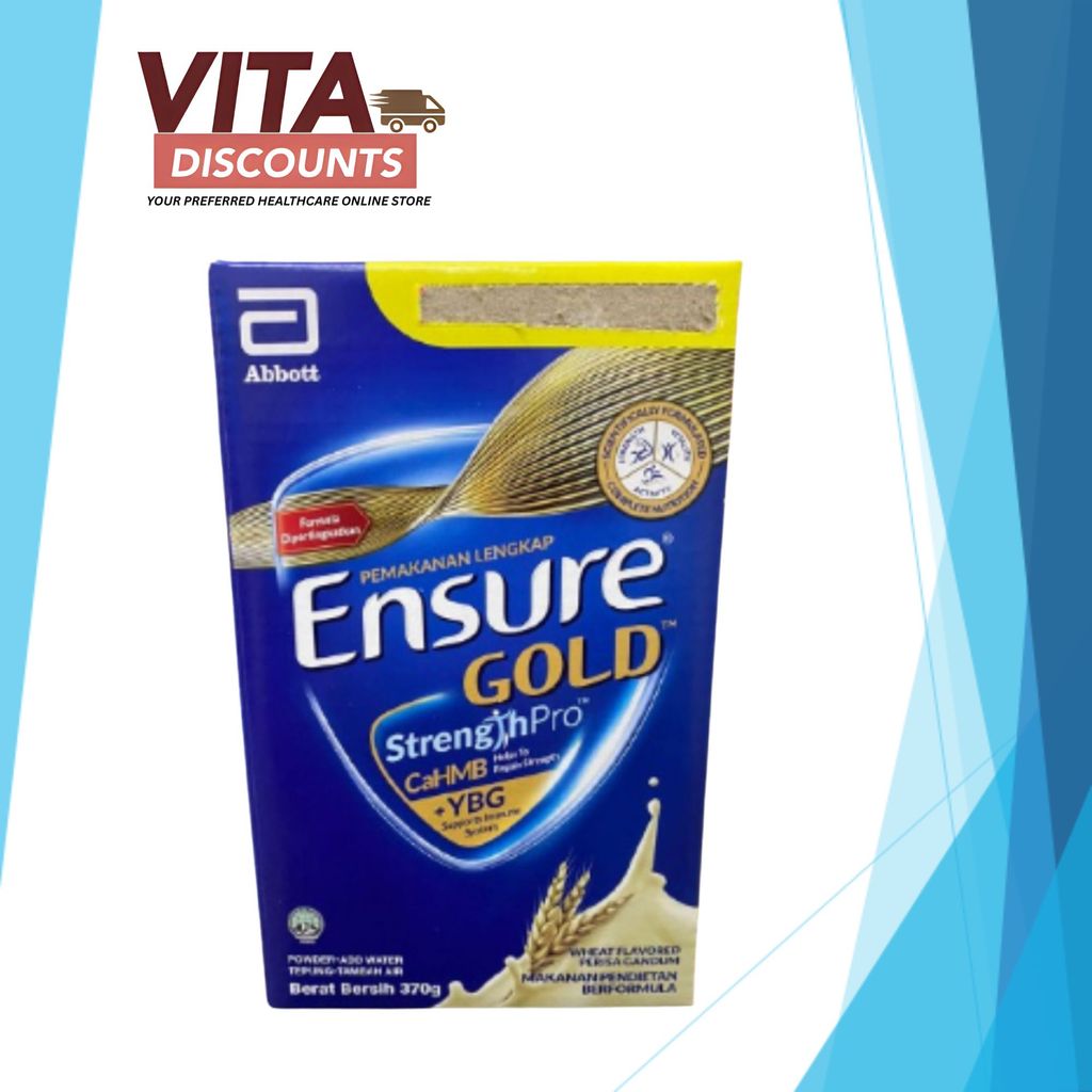 Ensure Gold Complete Nutrition Powder Wheat Box Type Sample Pack (370g)