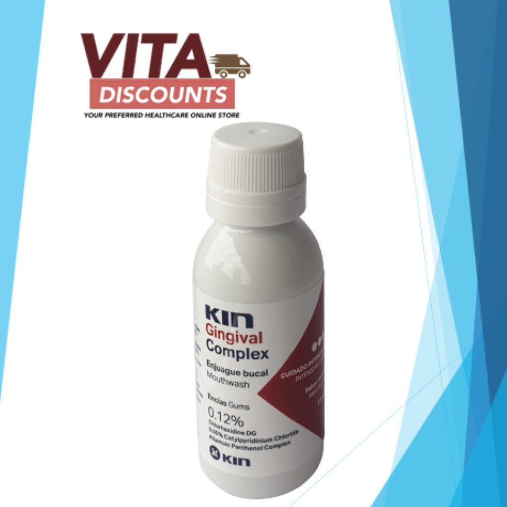 Kin Gingival Complex 0.12% Mouthwash Small Size (12ml)