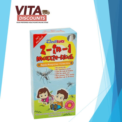 Meditots 2 In 1 Mozzie-Block Lavender (60ml) [Exp 06/2027]