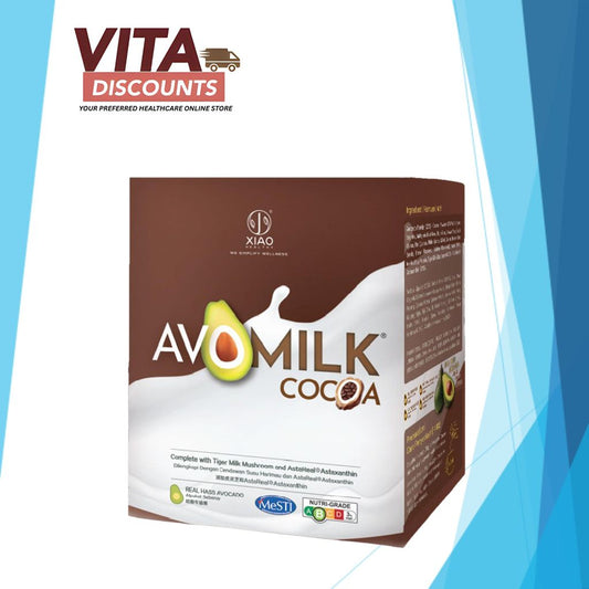 Xiao Healthy Avomilk Powder Cocoa (30g x 15's) [Exp 02/2028]