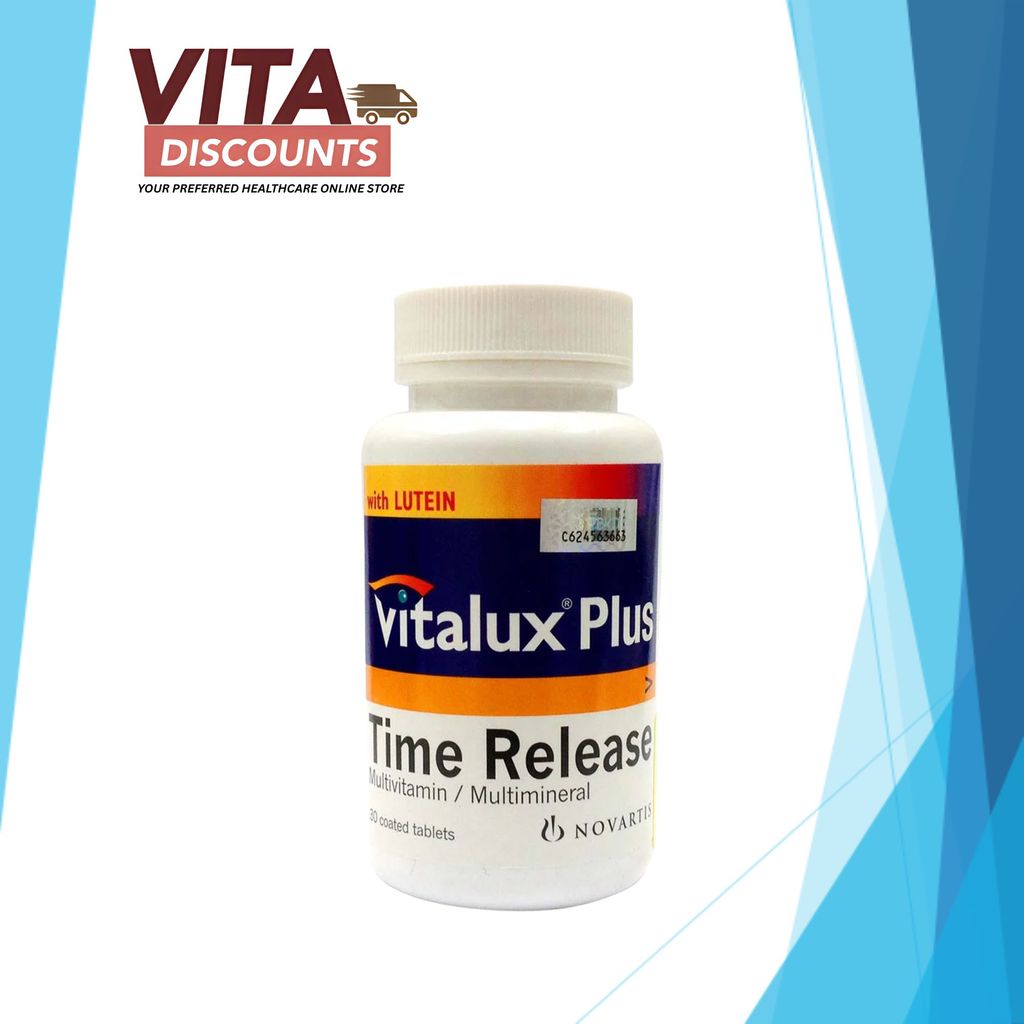 Vitalux Plus Time Release Tabs (30's) [Exp 10/2027]