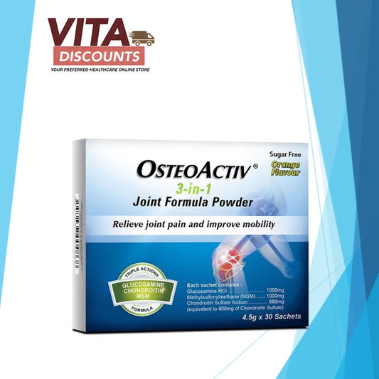 Osteoactiv 3 In 1 Powder Type (4.5g x 30's) [Exp 03/2028]