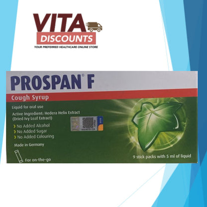 Prospan F Cough Syrup (5ml x 9's) [Exp 03/2028]
