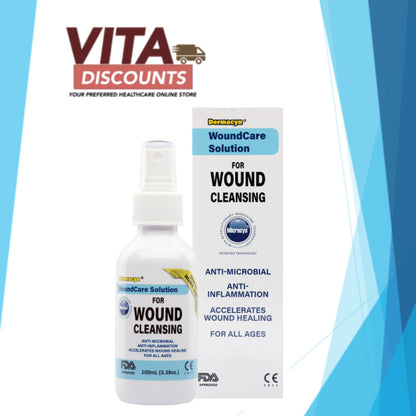 Dermacyn Wound Care Solution Spray (100ml) [Exp 08/2028]