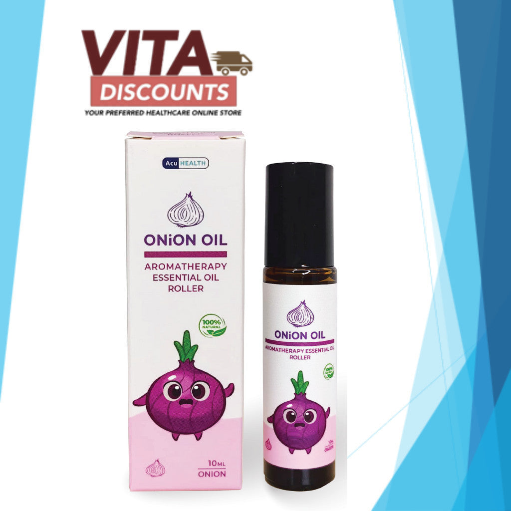 Acuhealth Onion Oil Aromatherapy Roller (10ml) [Exp 10/2027]