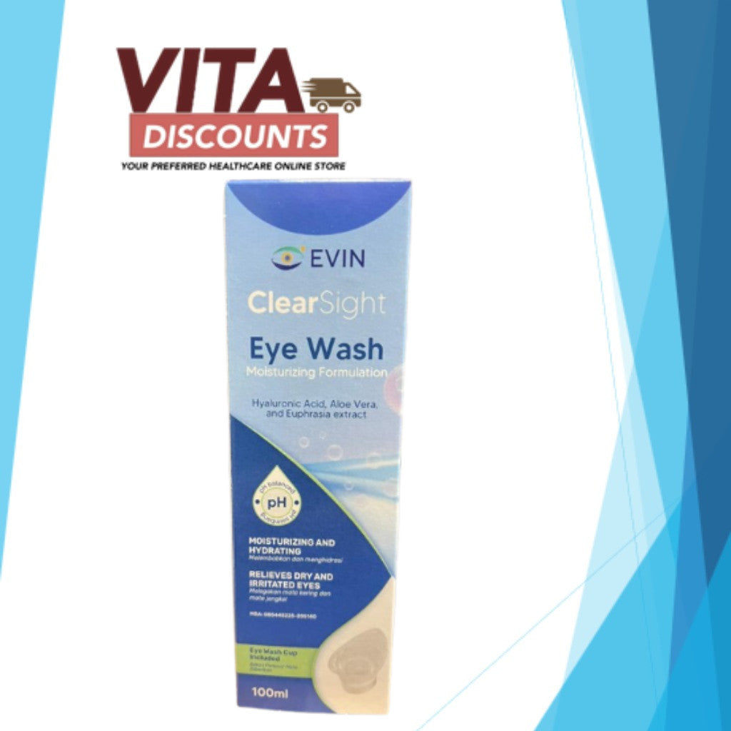 Evin Clearsight Eye Wash (100ml) [Exp 09/2028]