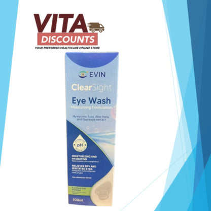 Evin Clearsight Eye Wash (100ml) [Exp 09/2028]
