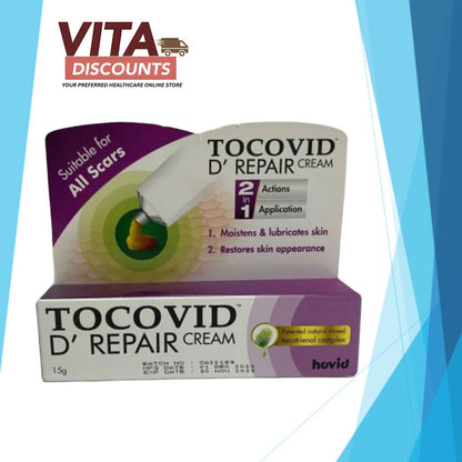 Tocovid D' Repair Cream (15g)