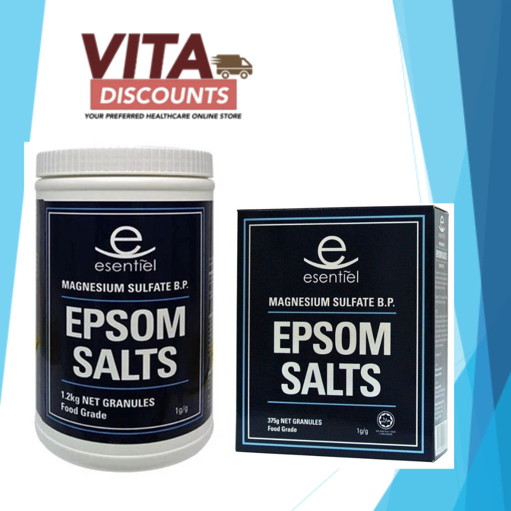 Epsom Salts (375g/1.2kg x 1/2 Pack) [Exp 07/2029]