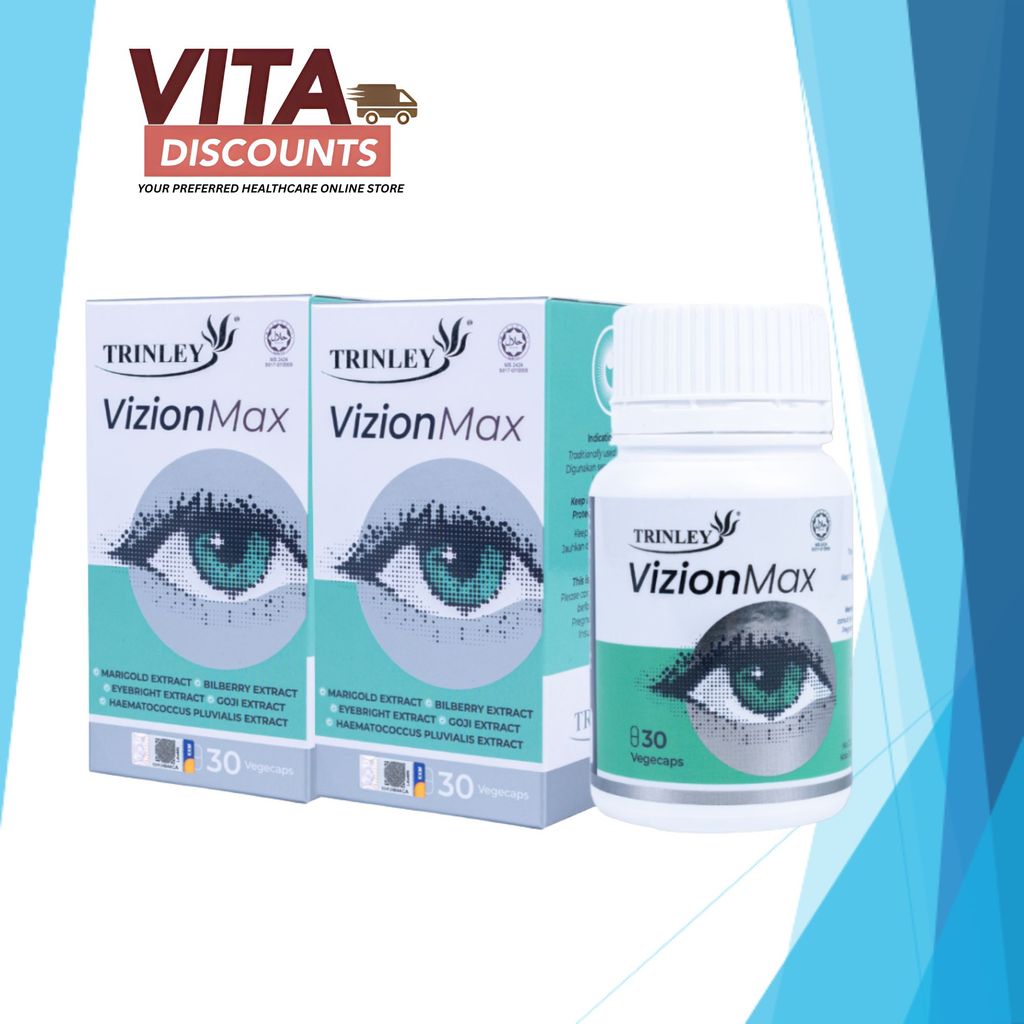 Trinley Vizionmax Vcaps (30's x 2 Pack) [Exp 12/2027]