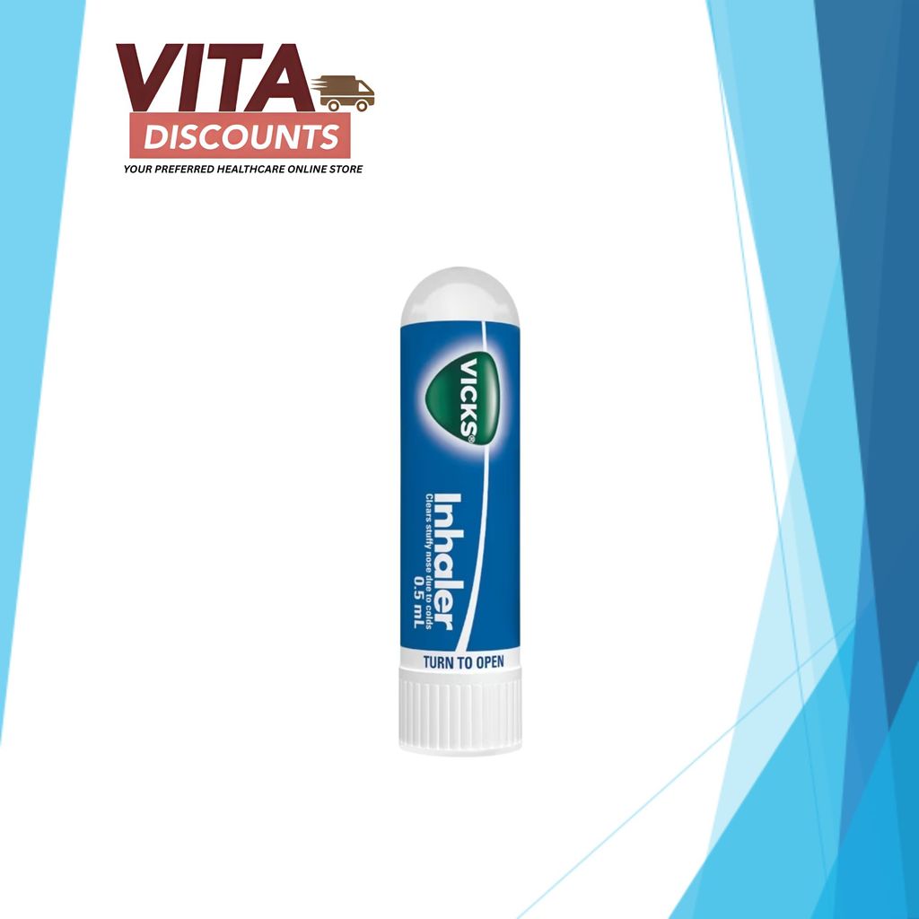 Vicks Inhaler (0.5ml) [Vdgolbal Official Store]