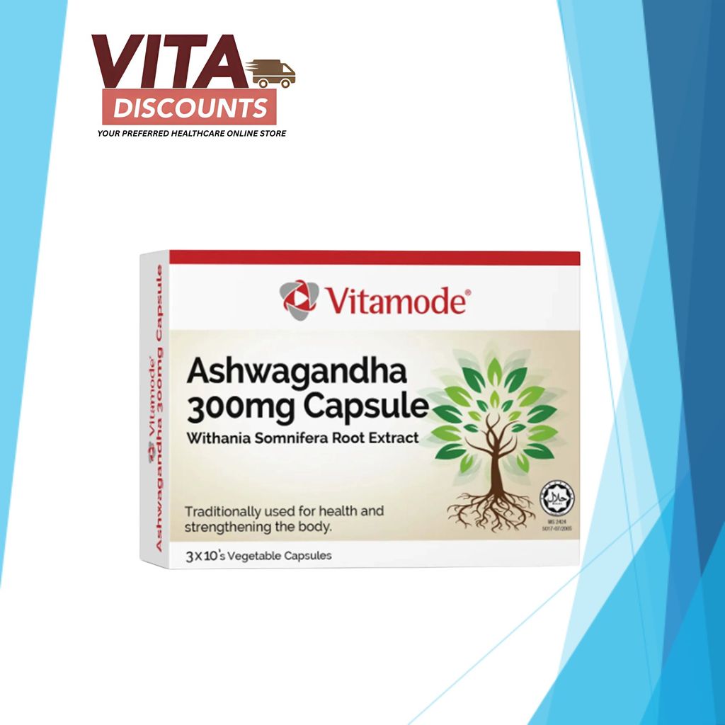 Vitamode Ashwagandha 300mg Caps (30's)