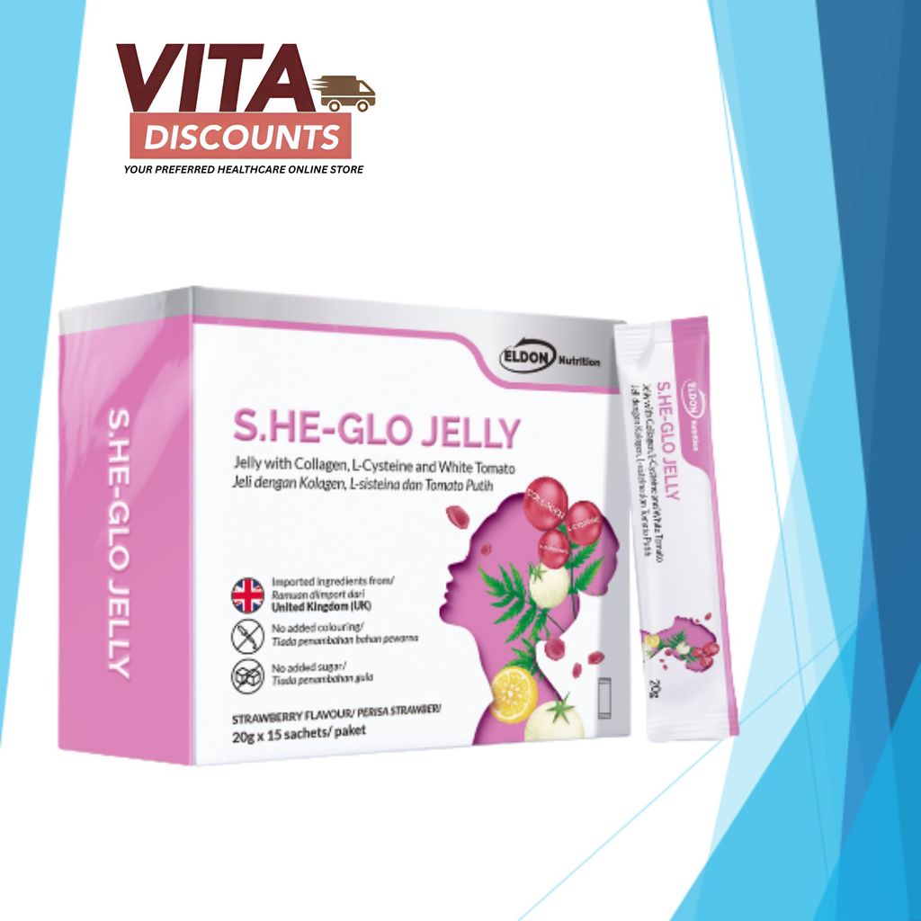 Eldon N S.He-Glo Jelly Sacs (20g x 15's) [Exp 06/2027]