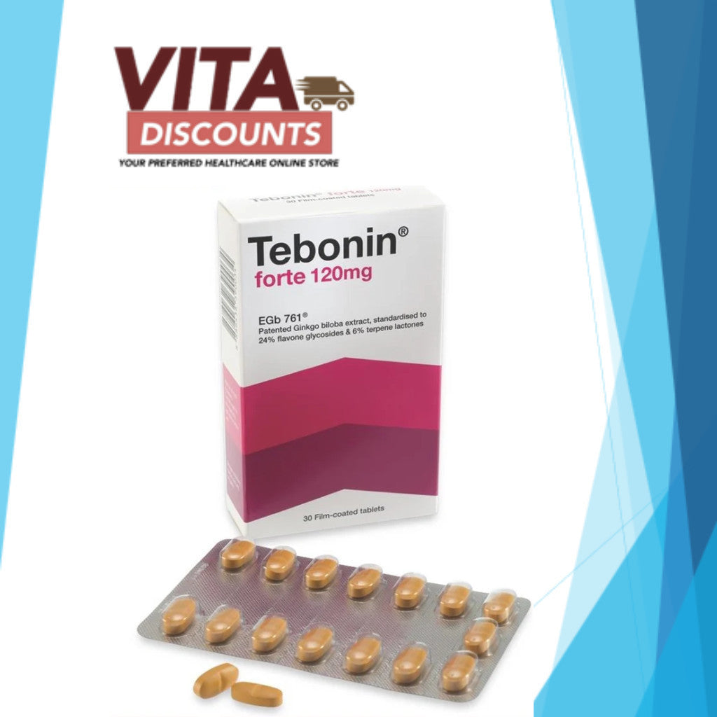 Tebonin Forte 120mg Tabs One Box (30's) [Exp 07/2029]