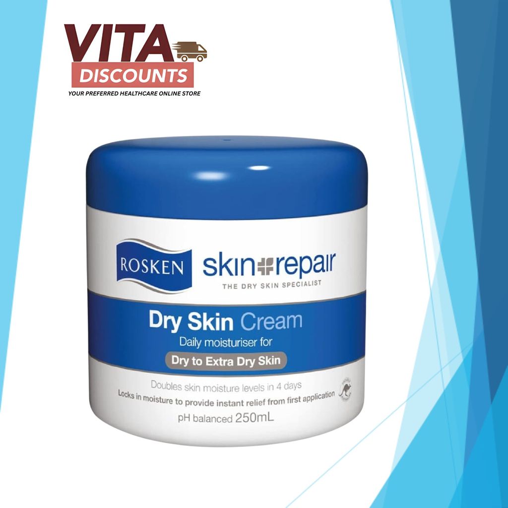 Rosken Skin Repair Dry Skin Cream (250ml x 1/2 Pack) [Exp 08/2028]