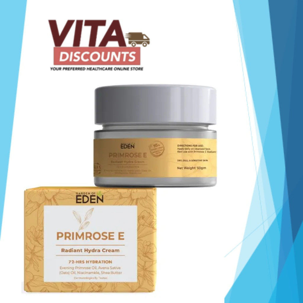 Garden Of Eden - Rosa E Brightening/Grape E Anti-Aging/Primrose E Radiant Hydra Cream (50g) [Exp 05/2027]