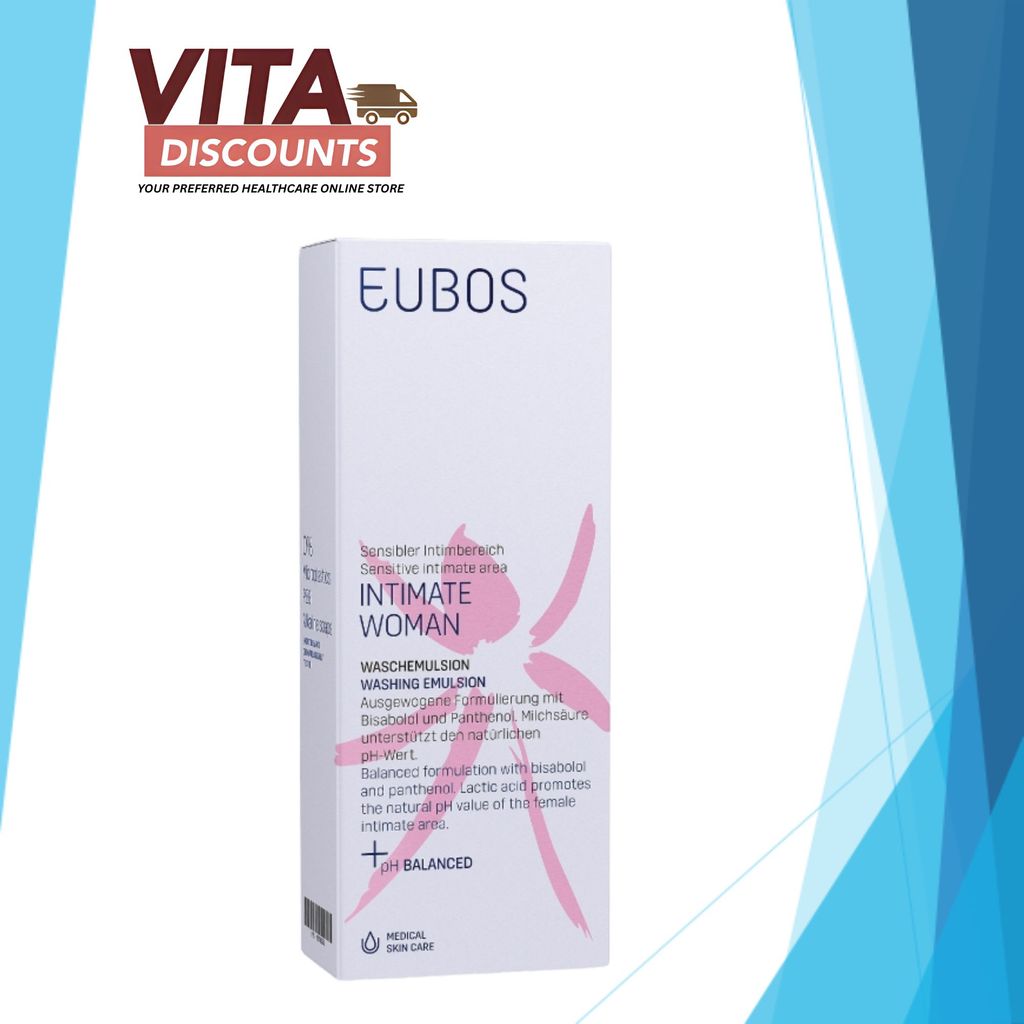 Eubos Intimate Woman Washing Emulsion Small Bottle (30ml) [Exp 04/2028]