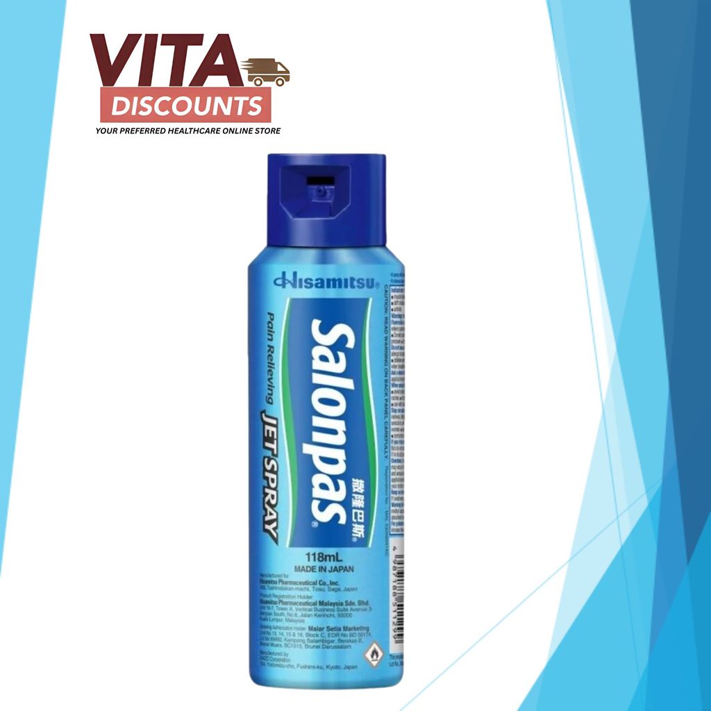 Hisamitsu Salonpas Jet Spray (118ml) [Exp 10/2027]