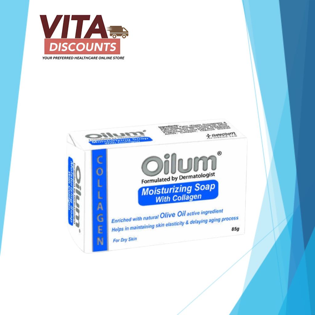 Oilum Moisturizing Soap With Collagen (85g x 1/4 Pack) [Exp 10/2027]