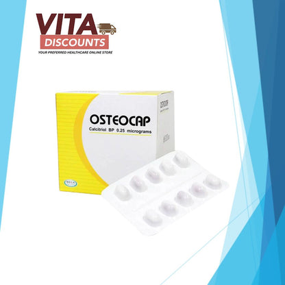 Osteocap 0.25mcg Caps (100's) [Exp 02/2027]