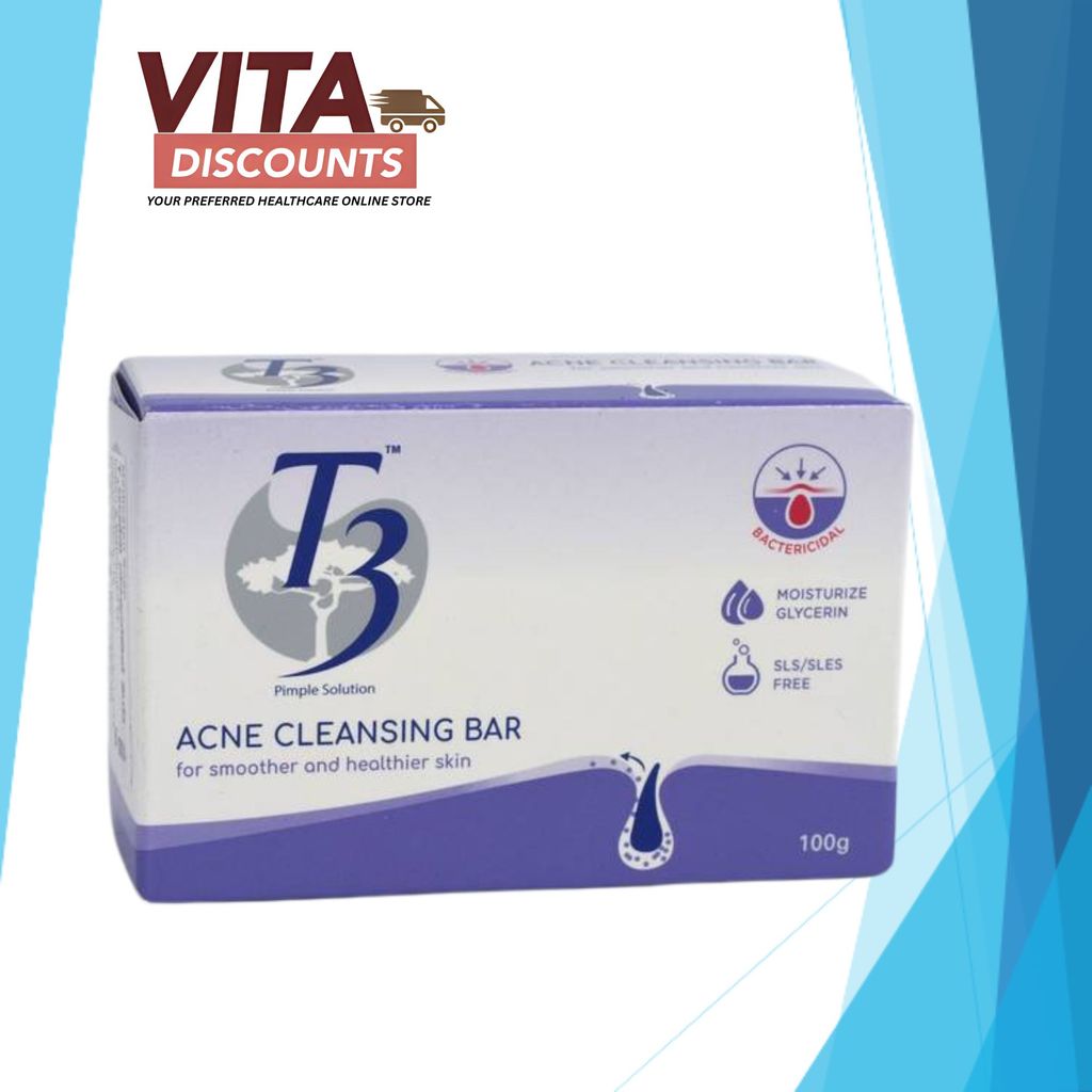 T3 Acne Cleansing Bar (100g) [Exp 11/2027]