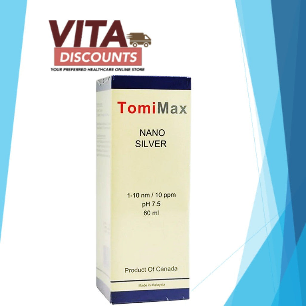Tomimax Nano Silver Spray (60ml) [Exp 08/2028]