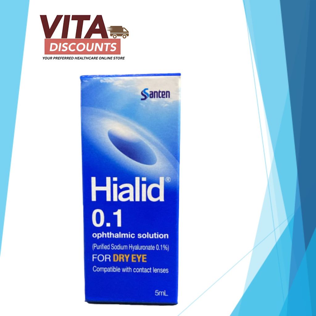 Hialid 0.1% Ophthalmic Solution (5ml) [Exp 09/2027]