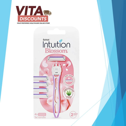 Schick Intuition Blossom 2 Kit Set (1 + 4's)