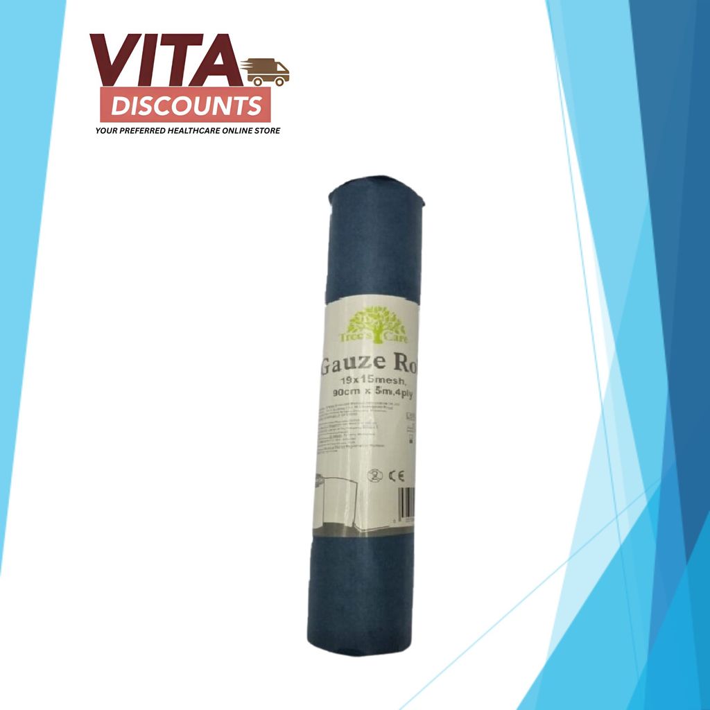 Primes/Tree's Care Gauze Roll 4 Ply (90cm x 5M)