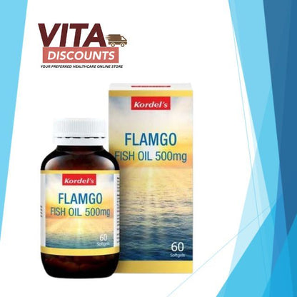 Kordel's Flamgo Fish Oil 500mg Sgels (60S) [Exp 10/2027]