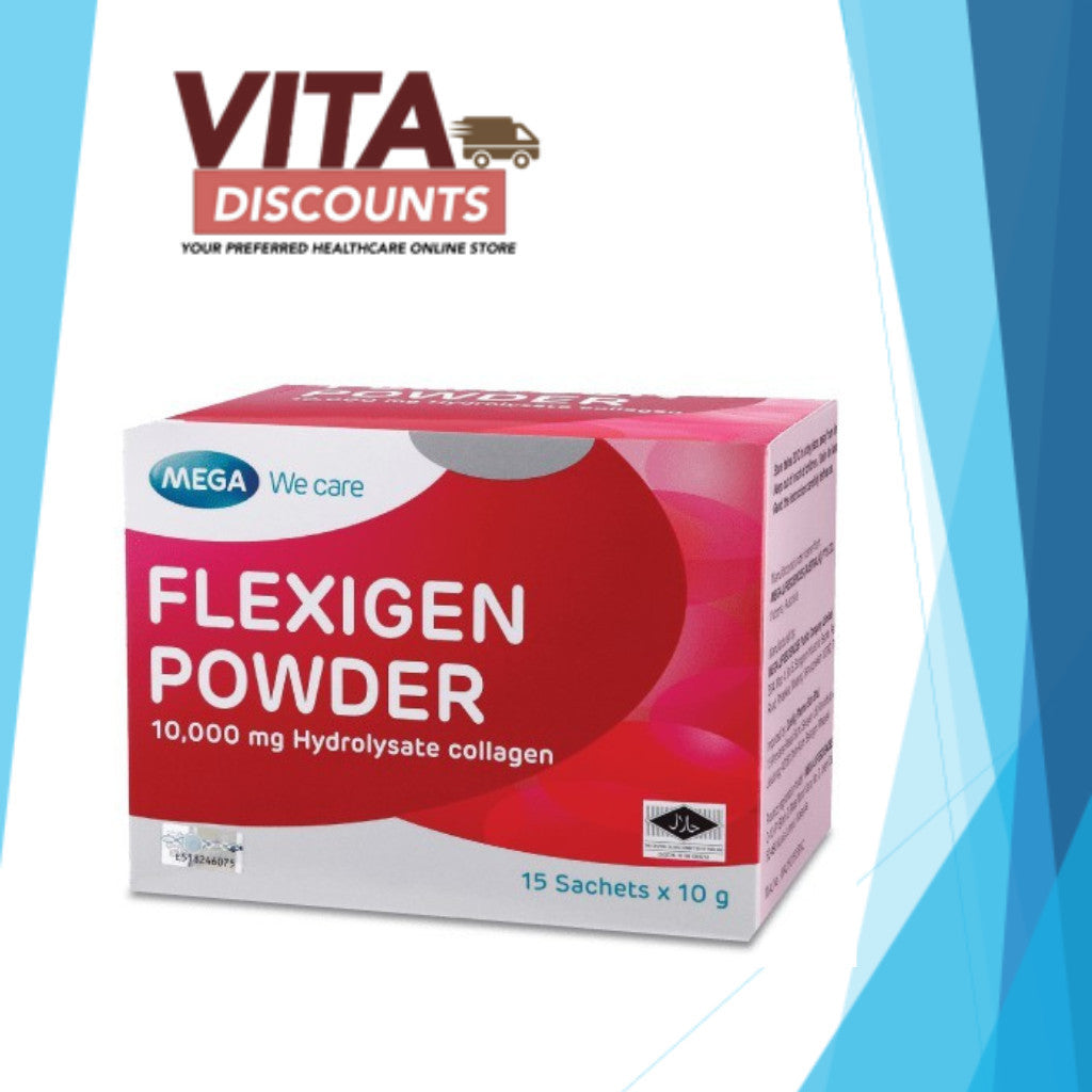 Mega Flexigen Powder (10g x 15's x 1/2 Pack) [Exp 09/2026]