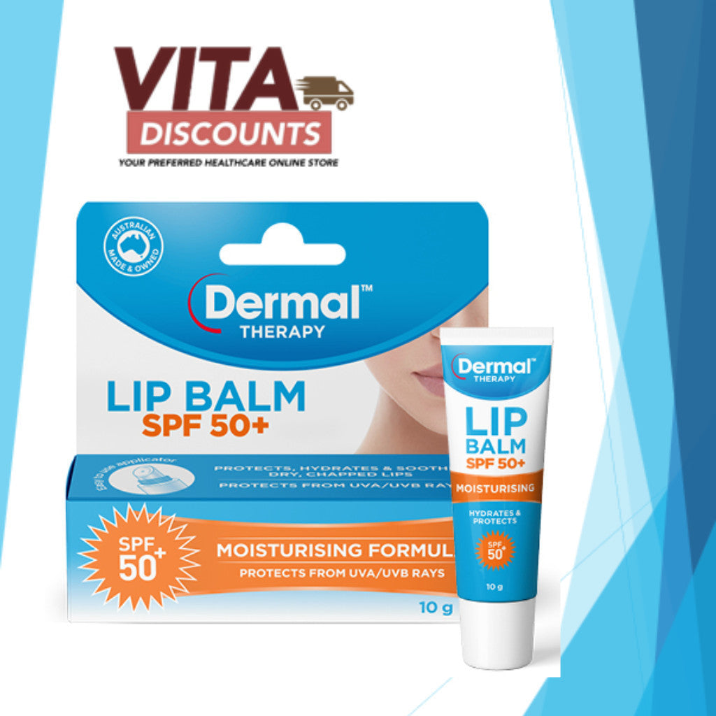 Dermal Therapy Lip Balm Spf50+ (10g) [Exp 09/2028]