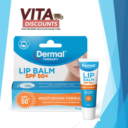 Dermal Therapy Lip Balm Spf50+ (10g) [Exp 09/2028]