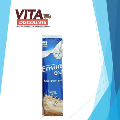 Ensure Gold Complete Nutrition Powder - Vanilla/Wheat/Plant Based Almond/Coffee One Sample Pack (60.6g) [Exp 07/2027]