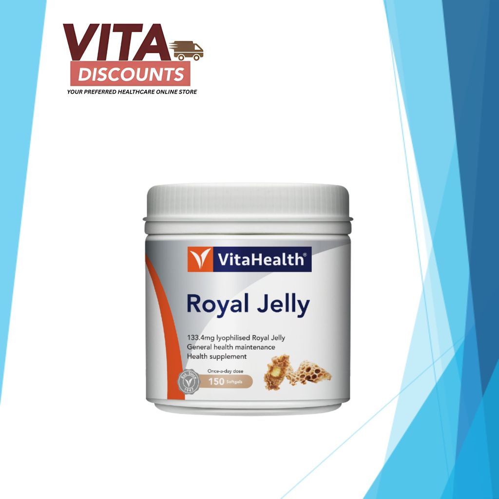Vitahealth Royal Jelly Sgels (150's x 1/2 Pack)