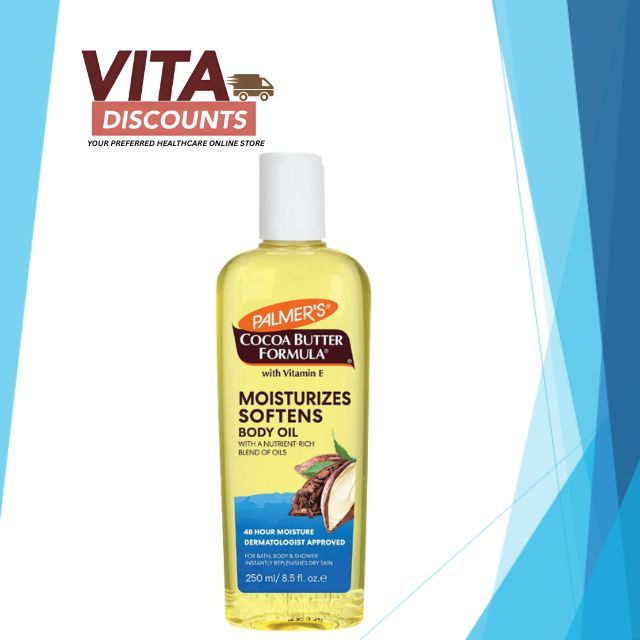 Palmer's Cocoa Butter Formula With Vitamin E Moisturizes Softens Body Oil (250ml) [Exp 03/2028]