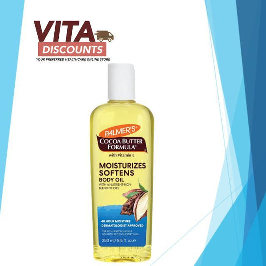 Palmer's Cocoa Butter Formula With Vitamin E Moisturizes Softens Body Oil (250ml) [Exp 03/2028]