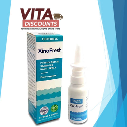 Xinofresh Adult Physiological Seawater Nasal Spray 6 Years And Above (30ml) [Exp 11/2028]