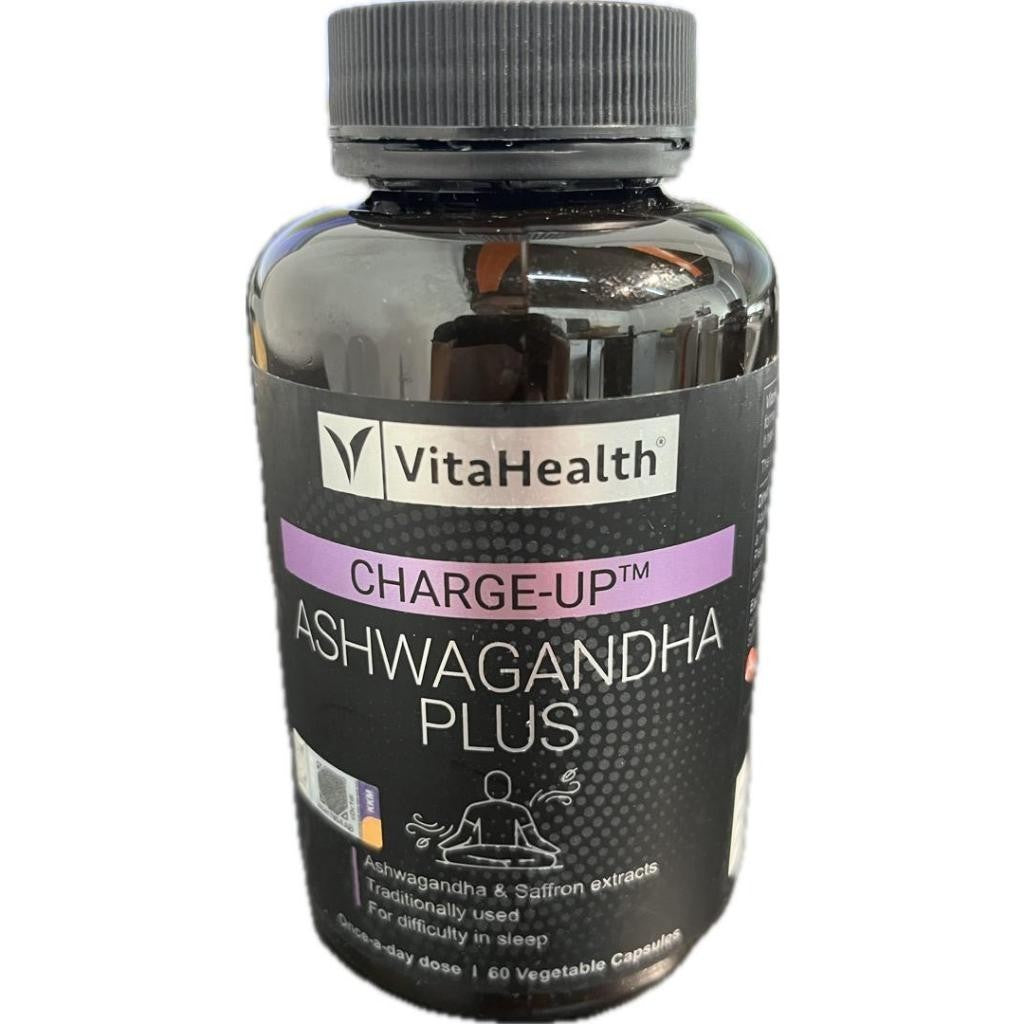 Vitahealth Charge-Up Ashwagandha Plus Vcaps (60's)