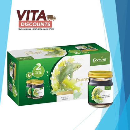Ecolite Tradisional Pati Ikan Haruan Drink (70ml x 8's) [Exp 07/2028]