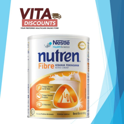 Nutren Fibre Complete Nutrition Powder (800g) [Exp 01/2028]