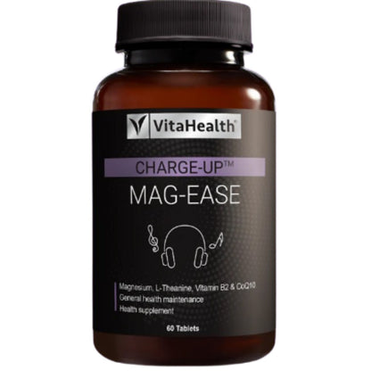 Vitahealth Charge-Up Mag-Ease Tabs (60's)
