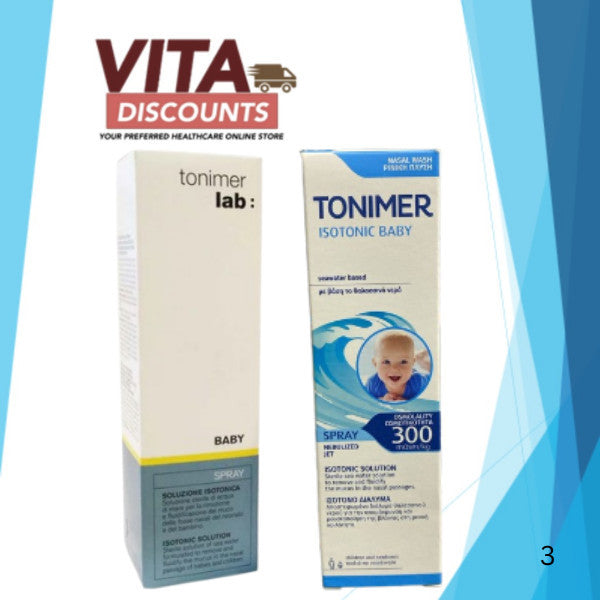 Tonimer Lab: Isotonic Solution Baby/Soft 300Mosm/kg Spray (100ml/125ml) [Exp 04/2028]
