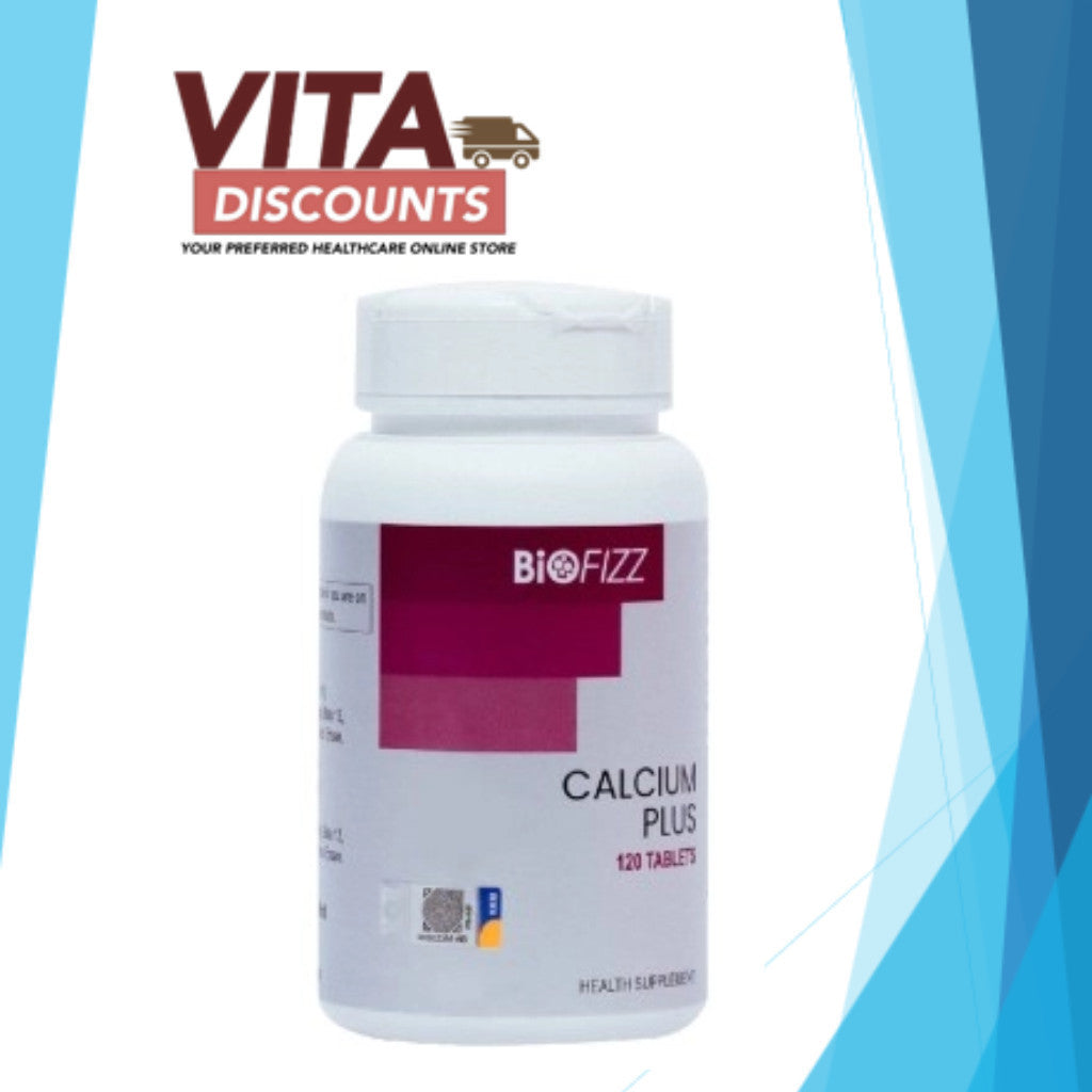 Biofizz Calcium Plus Tabs (120's) [Exp 07/2027]